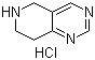 结构式 CAS# 210538-68-4, 5,6,7,8-四氢吡啶并[4,3-d]嘧啶盐酸盐