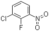 3-氯-2-氟硝基苯分子结构 (CAS 2106-49-2)