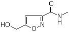 5-(Hydroxymethyl)-N-methylisoxazole-3-carboxamide molecular structure (CAS 210641-15-9)
