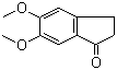 5,6-Dimethoxy-1-indanone molecular structure (CAS 2107-69-9)
