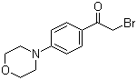 结构式 CAS# 210832-85-2, 2-溴-1-(4-吗啉苯基)-1-乙酮