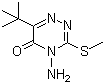 Metribuzin molecular structure (CAS 21087-64-9)