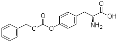 structure of CAS# 21106-04-7, O-Cbz-L-Tyrosine;Cbz-Tyr-OH; O-Benzyloxycarbonyl-L-tyrosine; 2-Amino-3-[4-(phenylmethoxycarbonyloxy)phenyl]propanoic acid