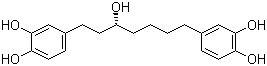 structure of CAS# 211126-61-3, Rubranol;(R)-1,7-Bis-(3,4-dihydroxyphenyl)-5-hydroxyheptane