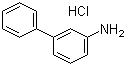 structure of CAS# 2113-55-5, 3-Aminobiphenyl hydrochloride