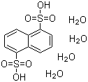结构式 CAS# 211366-30-2, 1,5-萘二磺酸(四水合物)