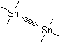 Bis(trimethylstannyl)acetylene molecular structure (CAS 2117-50-2)