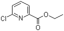 结构式 CAS# 21190-89-6, 6-氯-2-吡啶羧酸乙酯