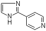 structure of CAS# 21202-42-6, 4-(1H-Imidazol-2-yl)pyridine