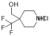结构式 CAS# 2126177-46-4, [4-(三氟甲基)哌啶-4-基]甲醇盐酸盐