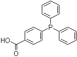4-(Diphenylphosphino)benzoic acid molecular structure (CAS 2129-31-9)