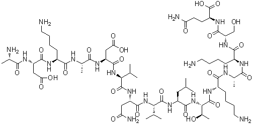 Human PTH 70-84 molecular structure (CAS 213533-86-9)