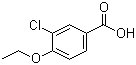 结构式 CAS# 213598-15-3, 3-氯-4-乙氧基苯甲酸