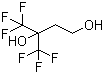 structure of CAS# 21379-33-9, 4,4,4-Trifluoro-3-(trifluoromethyl)-1,3-butanediol