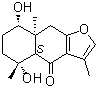 Zedoarofuran分子结构 (CAS 213833-34-2)