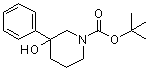 N-tert-Butoxycarbonyl-3-phenylpiperidin-3-ol molecular structure (CAS 213923-81-0)