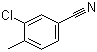 structure of CAS# 21423-81-4, 2-Chloro-4-cyanotoluene;3-Chloro-p-tolunitrile; 3-Chloro-4-methylaminobenzoate; 3-Chloro-4-methylbenzonitrile
