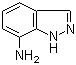 structure of CAS# 21443-96-9, 1H-Indazol-7-amine;7-Amino-1H-indazole
