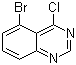 4-Chloro-5-bromoquinazoline molecular structure (CAS 2148-38-1)