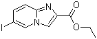 Ethyl 6-iodoimidazo[1,2-a]pyridine-2-carboxylate molecular structure (CAS 214958-32-4)