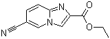6-Cyanoimidazo[1,2-a]pyridine-2-carboxylic acid ethyl ester molecular structure (CAS 214958-33-5)