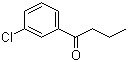 structure of CAS# 21550-08-3, 1-(3-Chlorophenyl)butan-1-one;m-Chlorobutyrophenone