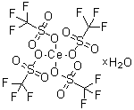 Cerium triflate hydrate molecular structure (CAS 215951-90-9)