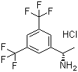 structure of CAS# 216002-19-6, (S)-1-[3,5-Bis(trifluoromethyl)phenyl]ethylamine hydrochloride
