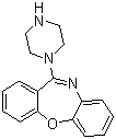 11-Piperazinyldibenz[b,f][1,4]oxazepine molecular structure (CAS 21636-40-8)