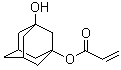 结构式 CAS# 216581-76-9, 1,3-金刚烷二醇单丙烯酸酯