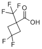结构式 CAS# 2167095-52-3, 3,3-二氟-1-(三氟甲基)环丁烷-1-羧酸