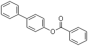 结构式 CAS# 2170-13-0, 4-联苯基苯甲酸酯
