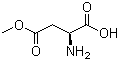 结构式 CAS# 2177-62-0, L-天冬氨酸-4-甲酯; (2S)-2-氨基-4-甲氧基-4-氧代丁酸