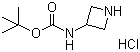 structure of CAS# 217806-26-3, 3-Boc-Aminoazetidine hydrochloride;tert-Butyl (azetidin-3-yl)carbamate hydrochloride