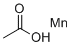Acetic acid manganese molecular structure (CAS 2180-18-9)