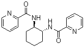 structure of CAS# 218290-24-5, trans-1,2-Bis(2-pyridinecarboxamido)cyclohexane