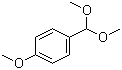 structure of CAS# 2186-92-7, 4-Methoxybenzaldehyde dimethyl acetal;p-Anisaldehyde diethyl acetal