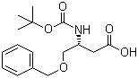 Boc-O-benzyl-L-beta-homoserine molecular structure (CAS 218943-31-8)