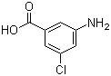 3-Amino-5-chlorobenzoic acid molecular structure (CAS 21961-30-8)
