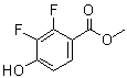 structure of CAS# 219685-84-4, 4-Hydroxy-2,3-difluorobenzoic acid methyl ester
