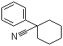 1-Phenyl-1-cyclohexanecarbonitrile molecular structure (CAS 2201-23-2)
