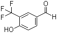 structure of CAS# 220227-98-5, 4-Hydroxy-3-(trifluoromethyl)benzaldehyde