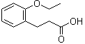 structure of CAS# 220285-28-9, 2-Ethoxybenzenepropanoic acid
