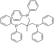 structure of CAS# 22031-12-5, 1,1,1-Tris(diphenylphosphinomethyl)ethane;1,3-Bis(diphenylphosphino)-2-(diphenylphosphino)methyl-2-methylpropane; 2,2-Bis(diphenylphosphinomethyl)-1-(diphenylphosphino)propane; 2-Methyl-2-(diphenylphosphinomethyl)-1,3-bis(diphenylphosphino)propane; Triphos; Tripod