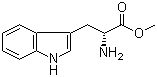 structure of CAS# 22032-65-1, Methyl D-tryptophanate;(R)-Methyl 2-amino-3-(1H-indol-3-yl)propanoate; (R)-Tryptophan methyl ester; (R)-2-Amino-3-(1H-indol-3-yl)propionic acid methyl ester