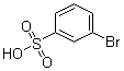 结构式 CAS# 22033-09-6, 3-溴苯磺酸