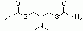 structure of CAS# 22042-59-7, Cartap;S,S'-(2-Dimethylaminotrimethylene)bis(thiocarbamate)
