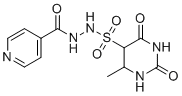 6-Methyl-2,4-dioxo-N'-5'-(4-pyridylcarbonyl)-1,2,3,4-tetrahydro-5-pyrimidinesulfonohydrazid molecular structure (CAS 220654-99-9)