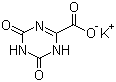 氧嗪酸钾分子结构 (CAS 2207-75-2)
