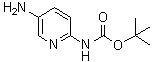 结构式 CAS# 220731-04-4, (5-氨基吡啶-2-基)氨基甲酸叔丁酯
